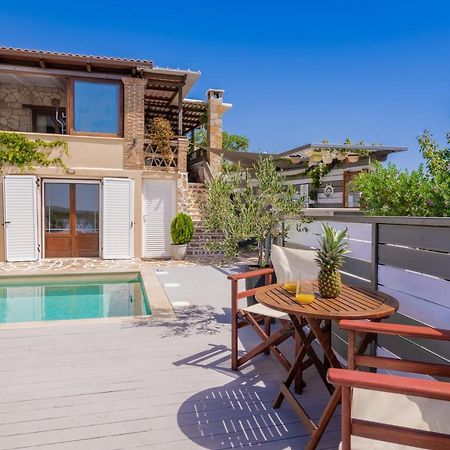 Villa Tramonto With Private Heated Pool, By Zantewize Volímai 外观 照片