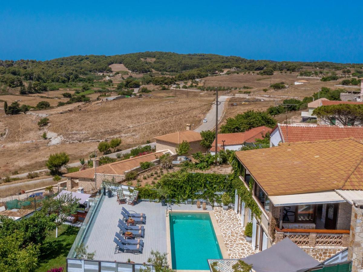 Villa Tramonto With Private Heated Pool, By Zantewize Volímai 外观 照片