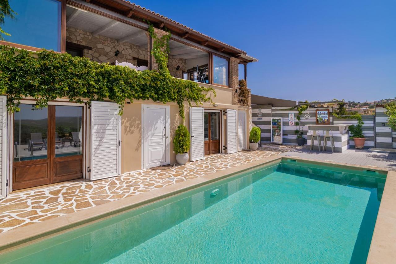 Villa Tramonto With Private Heated Pool, By Zantewize Volímai 外观 照片